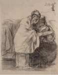 Goya Francisco Woman Helping a Sick Person to Drink GR- - Hermitage